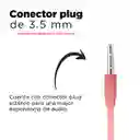 Miniso Audífonos de Cable Rosa Mod Hf 230