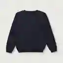 Sweater de Niño Esencial Navy Talla 18M Opaline