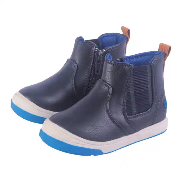 Botines Bebé Niño Azul Talla 26 Pillin