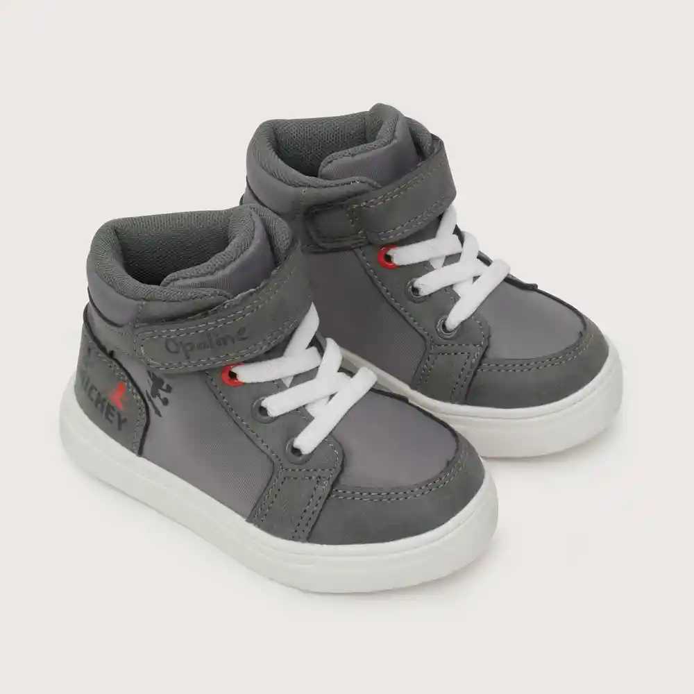 Zapatillas Urbana Mickey Niño Gris Talla 26