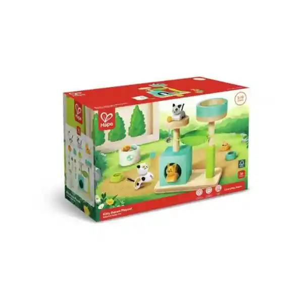 Hape Juguete Kitty Haven Playset - E3476