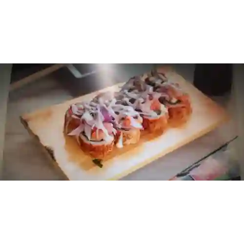 Ceviche Roll y Bebida