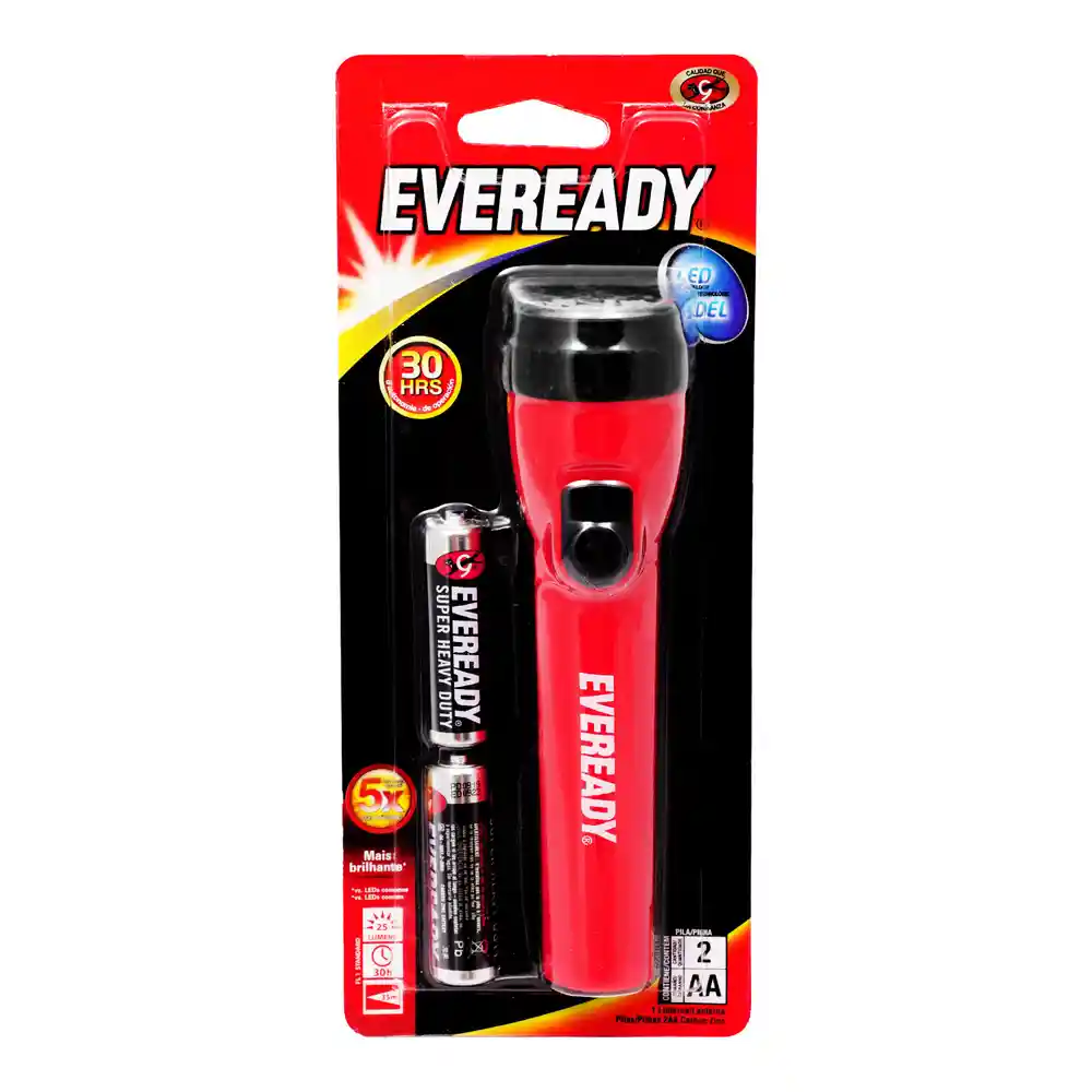 Eveready Linterna Con Luz Led