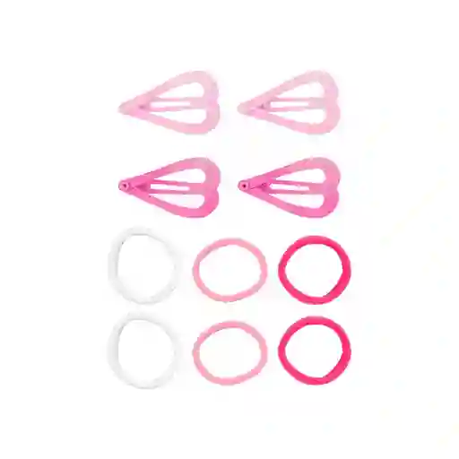 Kit Accesorios Para Cabello Colores Miniso