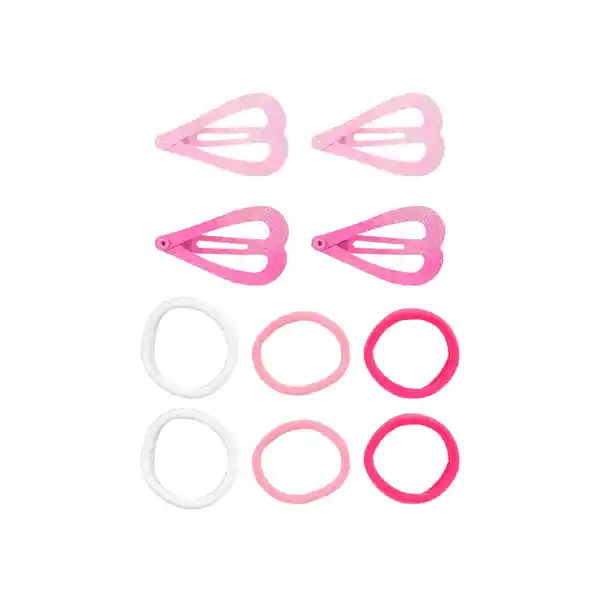 Kit Accesorios Para Cabello Colores Miniso