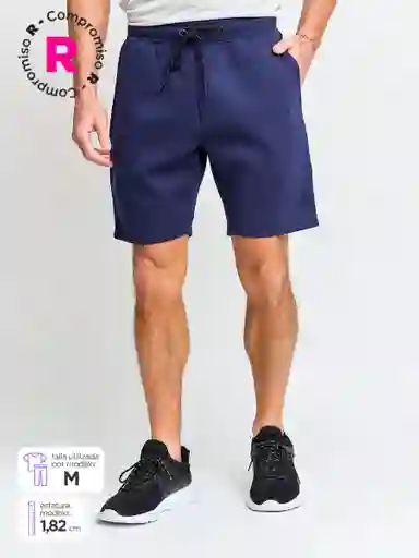 Head Short Emesa Hombre Azul L SS25