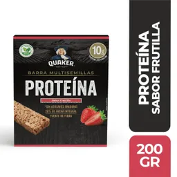 Quaker Bar Proteína Frutilla