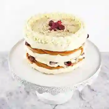 Torta merengue crocante frambuesa