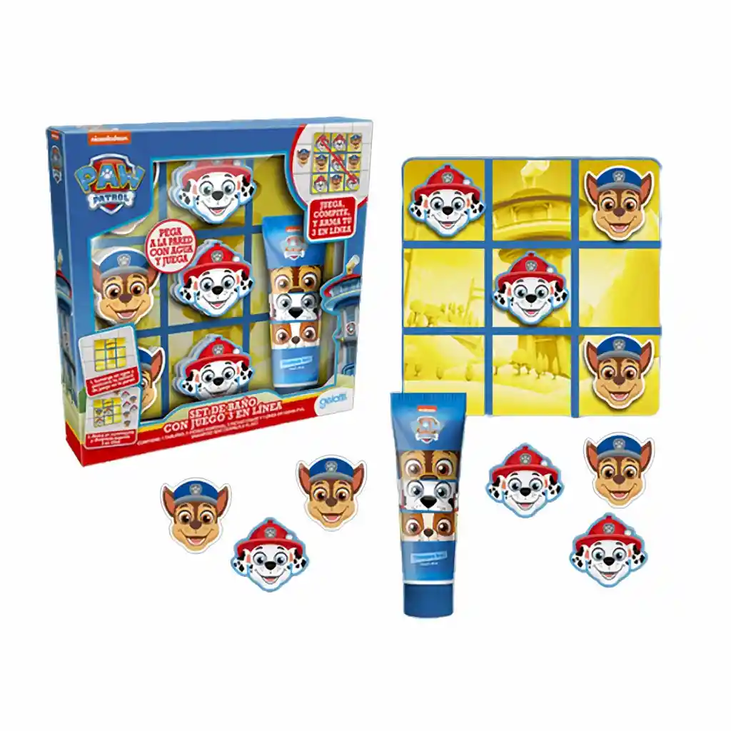 Gelatti Kids Kit Baño Shampoo + Juego en Línea Paw Patrol