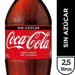 Coca-Cola Sin Azúcar 2,5 Lt