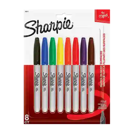 Sharpie Marcadores Finos Colores Normales