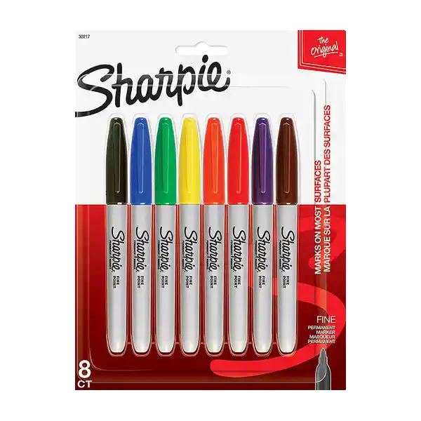 Sharpie Marcadores Finos Colores Normales