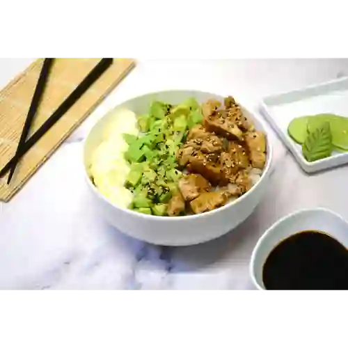 Arma Tu Sushi Salad Pollo Teriyaki