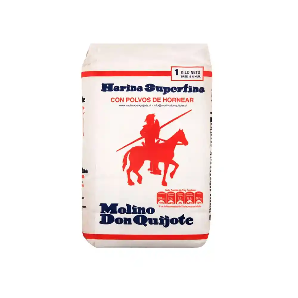 Don Quijote Harina con Polvo para Hornear