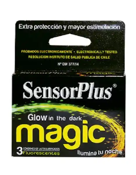 Sensor-Plus Preservativo Magic