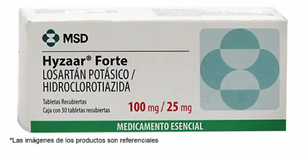 Hyzaar Hipotensores Com. 50/12.5Mg.30