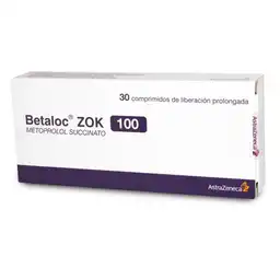 Betaloc ZOK 100 mg Comprimidos De Liberacion Prolongada