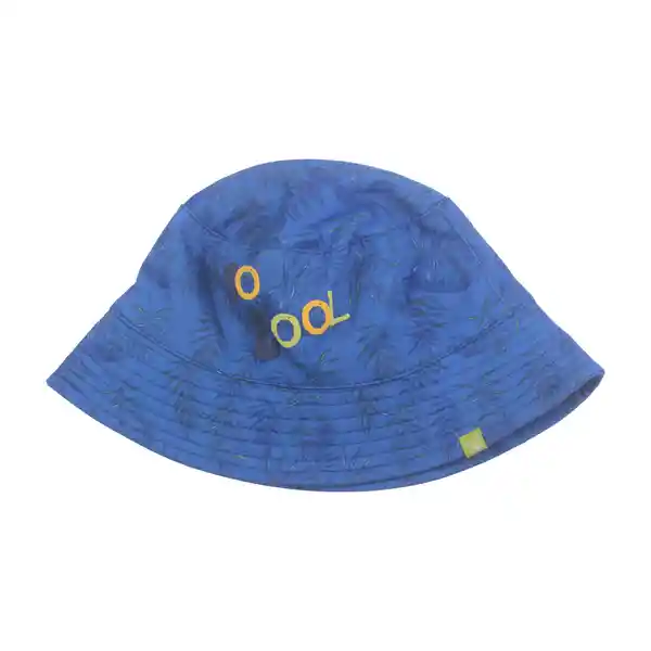 Gorro Bebe Niño Azul Pillín 56