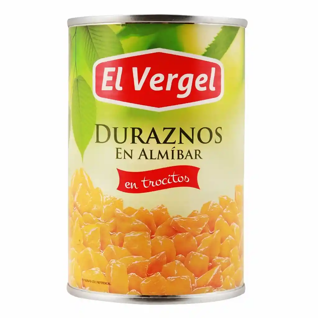El Vergel Duraznos En Cubitos Dr