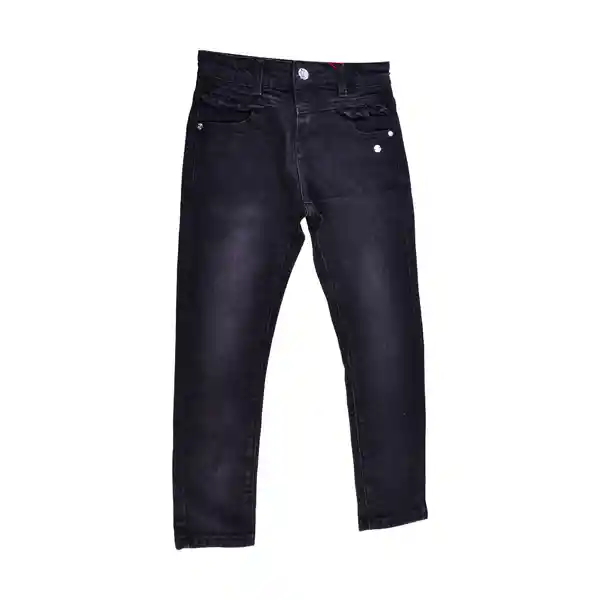 Jean Skinny Niña Gris Oscuro Talla 8 A Pillin