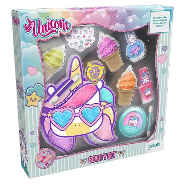 Gelatti Kids Kit Maquillaje Unicornio