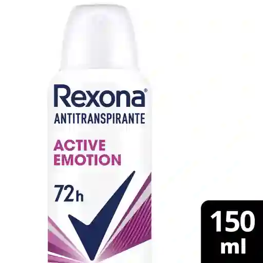 3x Rexona Desodorante Femenino Active Emotion 72H
