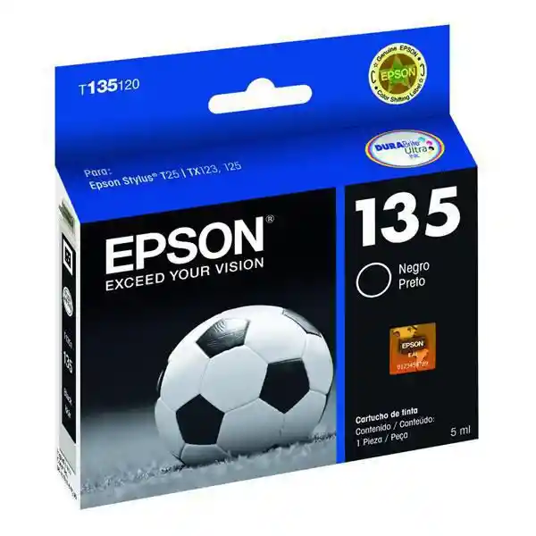 Epson Tinta Stylus Color Negro Epson T135120-AL