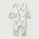 Pijama Niño Blanco Talla 12M Opaline