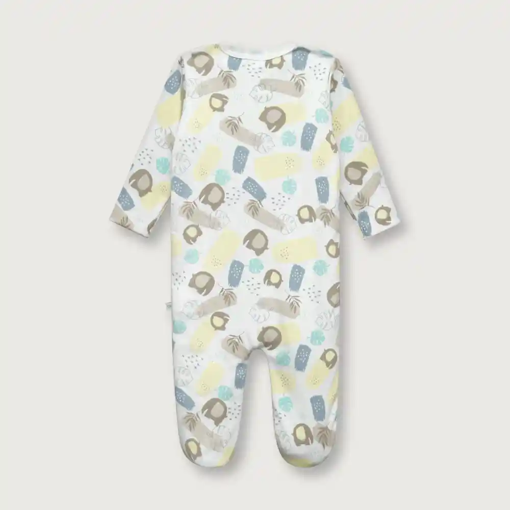 Pijama Niño Blanco Talla 12M Opaline