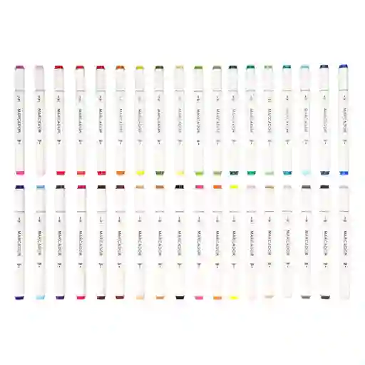 Set Marcadores Doble Punta