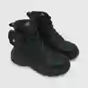 Botines Para Niña Negro Cordón Talla 32 Colloky