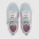 Zapatillas Velcro Elástico Chunky Azul Talla 37