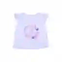 Polera Bebe Niña Blanco Pillin 3 a