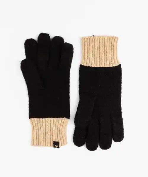 Set Gorro y Guantes Basic Negro Lounge