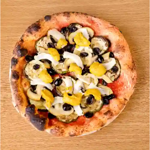 Pizza Caprochosa Vegana
