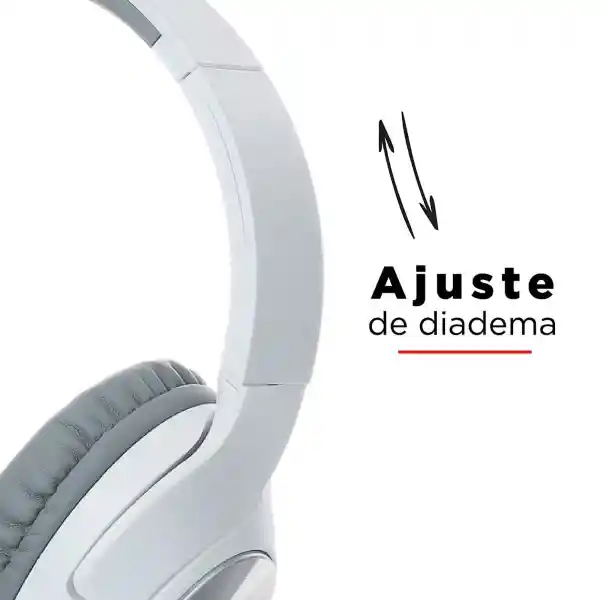 Miniso Audífonos de Diadema Blanco
