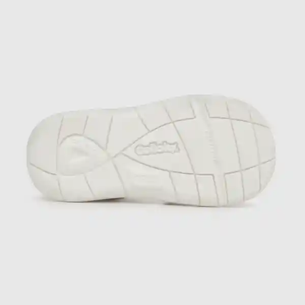 Doble Ajuste Sandálias de Niña Blanco/White Talla 25 Colloky