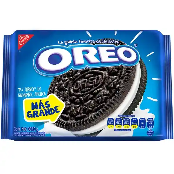 Oreo Pack Galleta Avellana