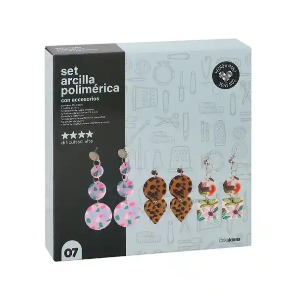 Set de Arcilla Polimérica Para Hacer Accesorios Casaideas