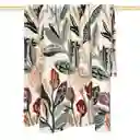 Manta Cordero Con Estampado Floral 125 x 150 cm