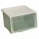 Caja Apilable de Plástico Con Ruedas 34 L Casaideas