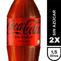 2 x Coca Cola Sin Azúcar