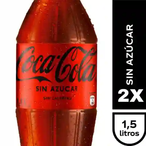 2 x Coca Cola Sin Azúcar