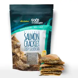 Salmon Crackelet Sea Salt 30g
