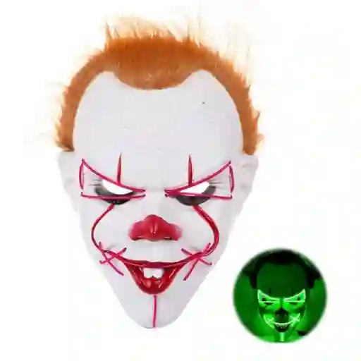 Máscara Payaso it Con Luz