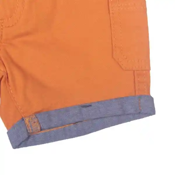 Bermuda Bebe Niño Naranja Pillin 24 M