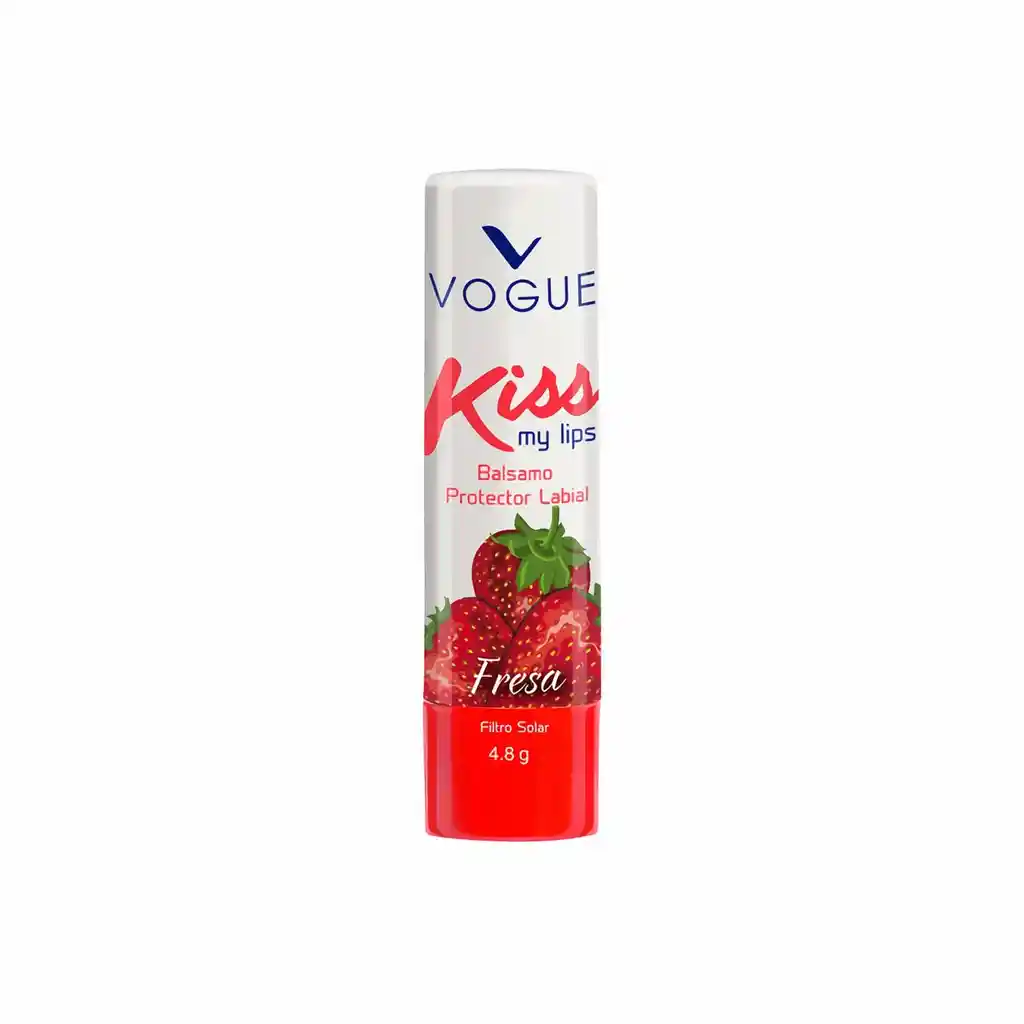 Vogue Balsamo de Labios Kiss My Lips Fresa 