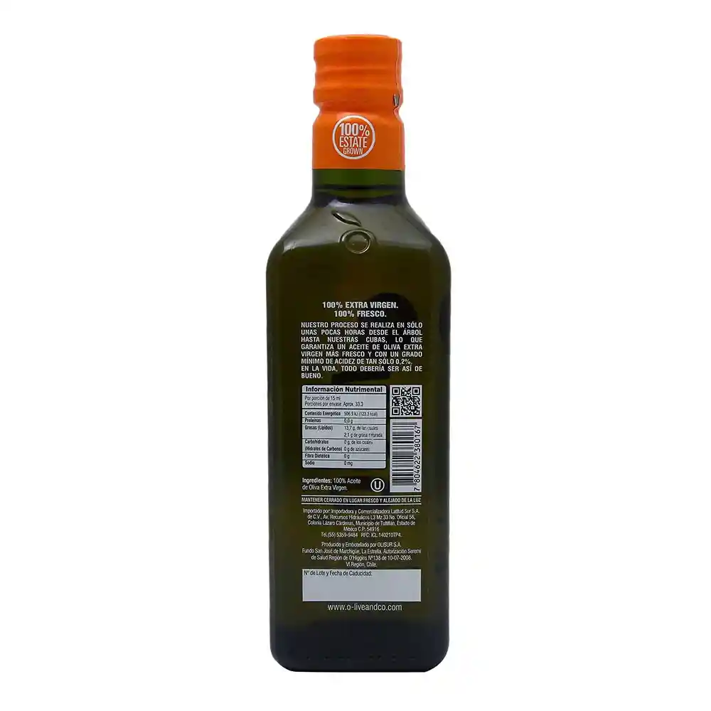Olive Aceite De Oliva Extravirgen &Co