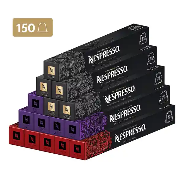 Nespresso Pack Café en Cápsulas Selección Italiana