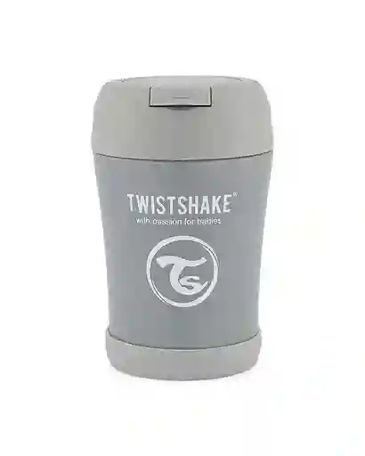 Twistshake Termo Para Comida Gris Pastel
